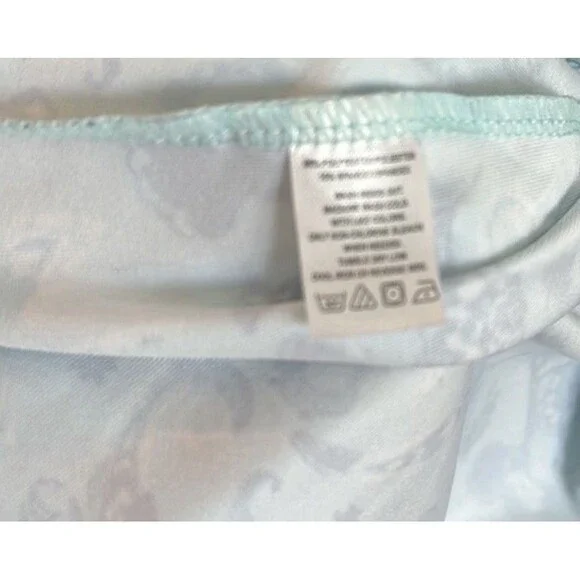 Cabana Life Paisley Blue Tunic Aqua Dress Cover Up UPF 50 Women Size Small NWT - Picture 5 of 6